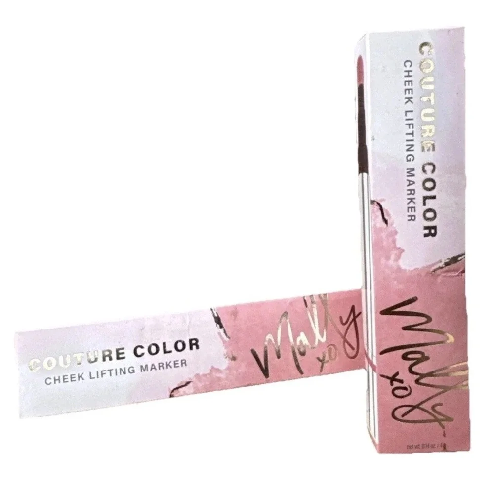 Mally Couture BLISSFUL BERRY Color Cheek Lifting Marker Blush .14 oz X2. NIB